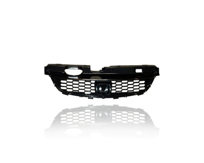 Grille - Compatible/Replacement for '04-05 Honda Civic Coupe - Black With Lower Molding, With Emblem Provision - 71121S5PA02 Grille - Compatible/Replacement for '04-05 Honda Civic Coupe - Black With Lower Molding, With Emblem Provision - 71121S5PA02