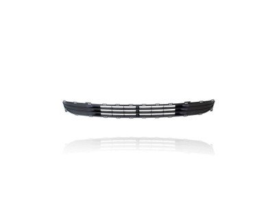 Grille - Compatible/Replacement for '06-09 Kia Rio/Rio5 Sedan/Hatchback Base/LX - Front Bumper Lower, Black Without Fog Lamp Hole - 865221G000