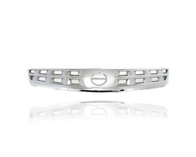 Grille - Compatible/Replacement for '03-05 Nissan Murano - Main Upper, Chrome Frame Insert, With Emblem Provision - 62310CA00A Grille - Compatible/Replacement for '03-05 Nissan Murano - Main Upper, Chrome Frame Insert, With Emblem Provision - 62310CA00A