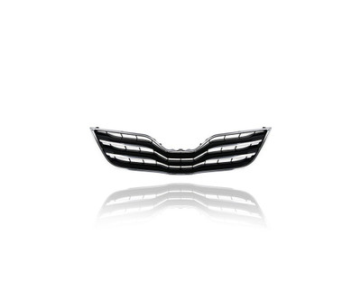 Grille - Compatible/Replacement for '10-11 Toyota Camry XLE - Main Upper, Chrome Inner Trim Black Insert - 5310106190C0 CAPA Grille - Compatible/Replacement for '10-11 Toyota Camry XLE - Main Upper, Chrome Inner Trim Black Insert - 5310106190C0 CAPA