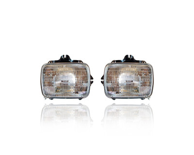 Headlight Assembly For TO2501117; TO2500113 95-96 Toyota Tacoma 2WD, 95-97 4WD, 90-95 4Runner, 87-95 Pickup - Pair Left and Right Set, Sealed Beam Headlight Assembly For TO2501117; TO2500113 95-96 Toyota Tacoma 2WD, 95-97 4WD, 90-95 4Runner, 87-95 Pickup - Pair Left and Right Set, Sealed Beam