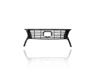 Grille - Compatible/Replacement for '13-15 Lexus RX350 Base/Canada-Built - Main Upper, Chrome Outer Frame Silver Gray Insert, With Emblem Provision - 531010E140 Grille - Compatible/Replacement for '13-15 Lexus RX350 Base/Canada-Built - Main Upper, Chrome Outer Frame Silver Gray Insert, With Emblem Provision - 531010E140