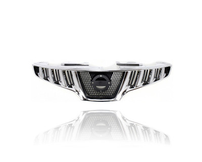 Grille - Compatible/Replacement for '09-10 Nissan Murano - Main Upper Chrome Frame, Black Insert, With Emblem Provision - 623101AA0A CAPA Grille - Compatible/Replacement for '09-10 Nissan Murano - Main Upper Chrome Frame, Black Insert, With Emblem Provision - 623101AA0A CAPA