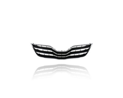 Grille - Compatible/Replacement for '10-11 Toyota Camry XLE - Main Upper, Chrome Inner Trim Black Insert - 5310106190C0 Grille - Compatible/Replacement for '10-11 Toyota Camry XLE - Main Upper, Chrome Inner Trim Black Insert - 5310106190C0