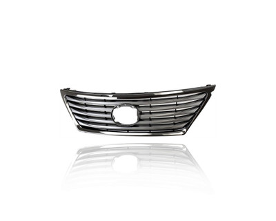 Grille - Compatible/Replacement for '10-12 Lexus LS460 Base/L - Main Upper, Chrome Frame Trim Black Bar Insert Without Sensor Hole, With Emblem Provision - 5310050900 Grille - Compatible/Replacement for '10-12 Lexus LS460 Base/L - Main Upper, Chrome Frame Trim Black Bar Insert Without Sensor Hole, With Emblem Provision - 5310050900