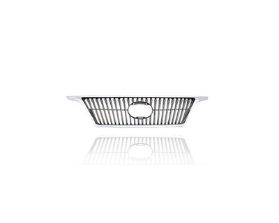 Grille - Compatible/Replacement for '10-12 Lexus RX350 - Main Upper Chrome Frame, Gray Insert Without Sensor Hole, With Emblem Provision - 531010E041 Grille - Compatible/Replacement for '10-12 Lexus RX350 - Main Upper Chrome Frame, Gray Insert Without Sensor Hole, With Emblem Provision - 531010E041