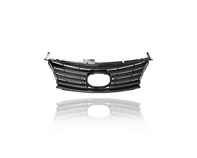 Grille - Compatible/Replacement for '14-16 Lexus IS200T/250/350 F-Sport - Upper Emblem Section, Black Mesh Insert Without Chrome Frame, With Emblem Provision - 5311253051 CAPA Grille - Compatible/Replacement for '14-16 Lexus IS200T/250/350 F-Sport - Upper Emblem Section, Black Mesh Insert Without Chrome Frame, With Emblem Provision - 5311253051 CAPA
