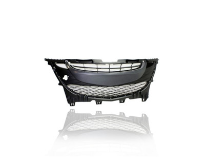 Grille - Compatible/Replacement for '12-17 Mazda Mazda5 Sport/Touring/Grand - Primed Black Frame Insert With Fog Lamp Hole - C514501T0E Grille - Compatible/Replacement for '12-17 Mazda Mazda5 Sport/Touring/Grand - Primed Black Frame Insert With Fog Lamp Hole - C514501T0E