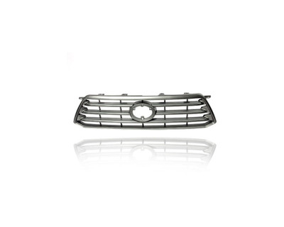 Grille - Compatible/Replacement for '08-10 Toyota Highlander Base - Silver Frame, With Emblem Provision - 531010E090 Grille - Compatible/Replacement for '08-10 Toyota Highlander Base - Silver Frame, With Emblem Provision - 531010E090