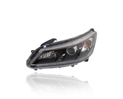 Headlight Assembly For 13-15 Honda Accord Sedan 4Cy - Halogen Type, Left Hand Driver, NSF Certified - 33150T2AA01 Headlight Assembly For 13-15 Honda Accord Sedan 4Cy - Halogen Type, Left Hand Driver, NSF Certified - 33150T2AA01