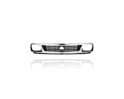 Grille - Compatible/Replacement for '95-96 Toyota Tacoma 2WD - Main Upper, Chrome Frame Black Insert, With Emblem Provision - 5310035300 Grille - Compatible/Replacement for '95-96 Toyota Tacoma 2WD - Main Upper, Chrome Frame Black Insert, With Emblem Provision - 5310035300