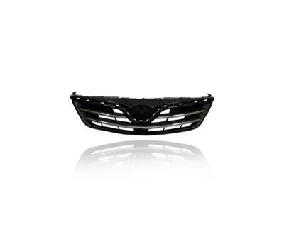 Grille - Compatible/Replacement for '13-13 Toyota Corolla LE (North American-Built) - Main, Black With Chrome, With Emblem Provision - 5310002640C0 Grille - Compatible/Replacement for '13-13 Toyota Corolla LE (North American-Built) - Main, Black With Chrome, With Emblem Provision - 5310002640C0
