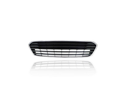 Grille - Compatible/Replacement for '13-15 Toyota Avalon/Hybrid - Front Bumper Lower, Chrome Frame, Glossy Silver, Gray Insert - 5310207011 Grille - Compatible/Replacement for '13-15 Toyota Avalon/Hybrid - Front Bumper Lower, Chrome Frame, Glossy Silver, Gray Insert - 5310207011
