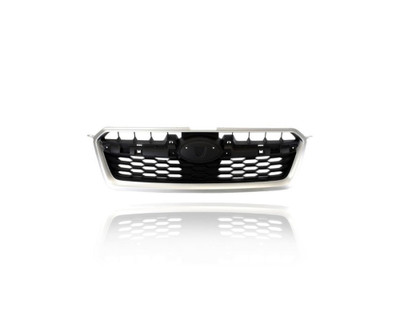 Grille - Compatible/Replacement for '12-14 Subaru Impreza Sedan/Wagon - Gray With Chrome Molding, With Emblem Provision - 91122FJ010 Grille - Compatible/Replacement for '12-14 Subaru Impreza Sedan/Wagon - Gray With Chrome Molding, With Emblem Provision - 91122FJ010