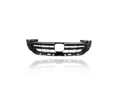 Grille - Compatible/Replacement for '13-15 Honda Accord Sedan EXL V6/Touring/6Cy/3.5L - Main Upper Black, With Emblem Provision - 71121T2FA11 Grille - Compatible/Replacement for '13-15 Honda Accord Sedan EXL V6/Touring/6Cy/3.5L - Main Upper Black, With Emblem Provision - 71121T2FA11