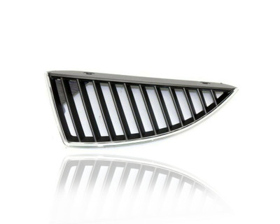 Grille - Compatible/Replacement for '04-05 Mitsubishi Lancer Sedan - Chrome/Silver, Left Hand - Driver - MN161113 Grille - Compatible/Replacement for '04-05 Mitsubishi Lancer Sedan - Chrome/Silver, Left Hand - Driver - MN161113