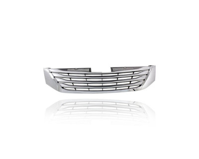 Grille - Compatible/Replacement for '15-17 Toyota Sienna Limited - Main Upper Chrome Frame, Silver Insert Without Cruise Sensor Hole - 5310108010 Grille - Compatible/Replacement for '15-17 Toyota Sienna Limited - Main Upper Chrome Frame, Silver Insert Without Cruise Sensor Hole - 5310108010
