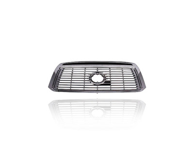 Grille - Compatible/Replacement for '12-13 Toyota Tundra Limited - Chrome Outer Frame, Chrome Insert Billet, With Emblem Provision - 531000C270