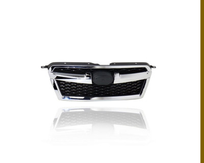 Grille - Compatible/Replacement for '13-14 Subaru Legacy - Main Chrome Frame/Trim, Black Insert, With Emblem Provision - 91121AJ13A Grille - Compatible/Replacement for '13-14 Subaru Legacy - Main Chrome Frame/Trim, Black Insert, With Emblem Provision - 91121AJ13A