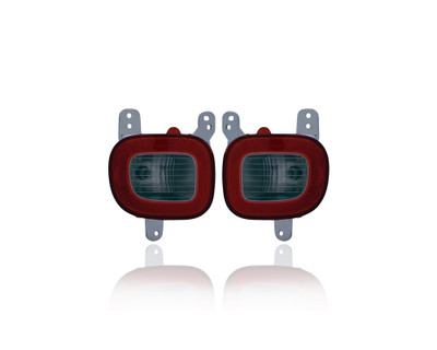 Back Up Light Assembly - Compatible/Replacement for '19-22 Jeep Renegade - LED, Inner Rear Cover - Pair, Left Driver + Right Passenger Set - 68439879AA, 68439900AA Back Up Light Assembly - Compatible/Replacement for '19-22 Jeep Renegade - LED, Inner Rear Cover - Pair, Left Driver + Right Passenger Set - 68439879AA, 68439900AA