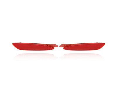 Bumper Reflector - Compatible/Replacement for '18-21 Mazda Mazda6, 19-23 Mazda3 Hatchback, 22-23 CX-5, Rear - Pair, Left Driver + Right Passenger Set - GRF5515L0A, GRF5515M0A Bumper Reflector - Compatible/Replacement for '18-21 Mazda Mazda6, 19-23 Mazda3 Hatchback, 22-23 CX-5, Rear - Pair, Left Driver + Right Passenger Set - GRF5515L0A, GRF5515M0A