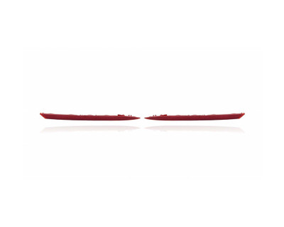 Bumper Reflector - Compatible/Replacement for '21-23 Kia K5 GT/Line - Rear - Pair, Left Driver + Right Passenger Set - 92406L2150, 92405L2150 - CAPA Bumper Reflector - Compatible/Replacement for '21-23 Kia K5 GT/Line - Rear - Pair, Left Driver + Right Passenger Set - 92406L2150, 92405L2150 - CAPA