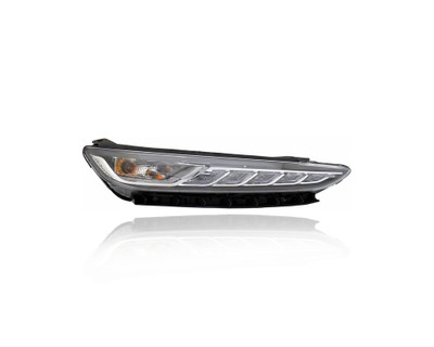 Daytime Running Light - Compatible/Replacement for '18-21 Hyundai Kona - LED With Adaptive Cornering - Right Hand - Passenger - 92208J9020 Daytime Running Light - Compatible/Replacement for '18-21 Hyundai Kona - LED With Adaptive Cornering - Right Hand - Passenger - 92208J9020