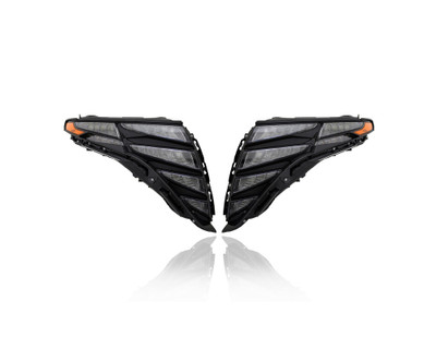 Daytime Running Light - Compatible/Replacement for '22-22 Hyundai Tucson SE/SEL (USA-Built) - Black - Pair, Left Driver + Right Passenger Set - 92208CW010, 92207CW010 Daytime Running Light - Compatible/Replacement for '22-22 Hyundai Tucson SE/SEL (USA-Built) - Black - Pair, Left Driver + Right Passenger Set - 92208CW010, 92207CW010