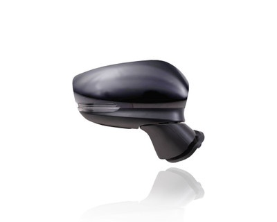 Door Mirror - Compatible/Replacement for '17-18 Mazda Mazda3 Sport/Touring/Grand (Japan Built) - Powered, Heated With Signal Lamp & Blind Spot, Unpainted - Right Hand - Passenger - BACR69121A Door Mirror - Compatible/Replacement for '17-18 Mazda Mazda3 Sport/Touring/Grand (Japan Built) - Powered, Heated With Signal Lamp & Blind Spot, Unpainted - Right Hand - Passenger - BACR69121A