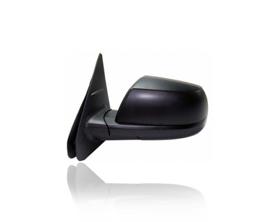 Door Mirror - Compatible/Replacement for '16-21 Toyota Tundra SR5 - Powered, Heated Without Signal Lamp/Blind Spot, Textured - Left Hand - Driver - 879400C420