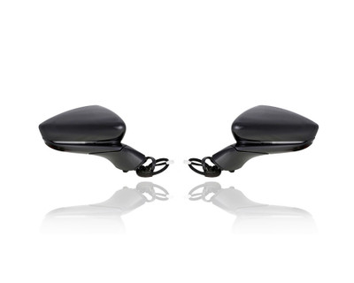 Door Mirror - Compatible/Replacement for '19-23 Mazda Mazda3 Hatchback - Powered, Non-Heated With Signal Lamp/Memory, Without Blind Spot, Unpainted - Pair, Set - BENK69121E, BENK69181E Door Mirror - Compatible/Replacement for '19-23 Mazda Mazda3 Hatchback - Powered, Non-Heated With Signal Lamp/Memory, Without Blind Spot, Unpainted - Pair, Set - BENK69121E, BENK69181E