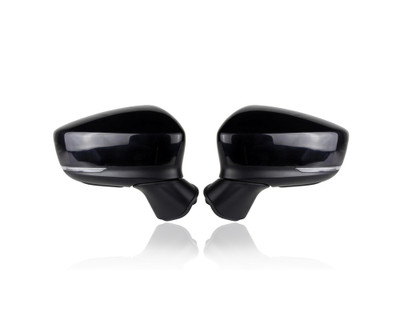 Door Mirror - Compatible/Replacement for '17-18 Mazda Mazda3 Sport (Japan-Built) - Non-Heated With Signal Lamp/Blind Spot, Unpainted - Pair, Left Driver + Right Passenger Set - BABJ69121A, BABJ69181A Door Mirror - Compatible/Replacement for '17-18 Mazda Mazda3 Sport (Japan-Built) - Non-Heated With Signal Lamp/Blind Spot, Unpainted - Pair, Left Driver + Right Passenger Set - BABJ69121A, BABJ69181A
