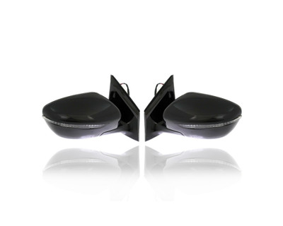 Door Mirror - Compatible/Replacement for '15-15 Nissan Murano S/SV - Powered, Non-Heated With Signal Lamp, Without Memory/Camera, Unpainted - Pair, Set - 963015AA0A, 963025AA0A Door Mirror - Compatible/Replacement for '15-15 Nissan Murano S/SV - Powered, Non-Heated With Signal Lamp, Without Memory/Camera, Unpainted - Pair, Set - 963015AA0A, 963025AA0A