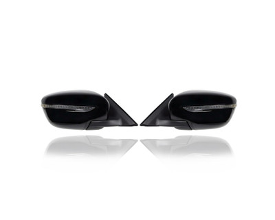 Door Mirror - Compatible/Replacement for '16-16 Nissan Rogue S/SV (Japan/Korean-Built) - Powered, Non-Heated With Signal Lamp, Without Camera, Unpainted - Pair, Set - 963019TB0C, 963029TB0C Door Mirror - Compatible/Replacement for '16-16 Nissan Rogue S/SV (Japan/Korean-Built) - Powered, Non-Heated With Signal Lamp, Without Camera, Unpainted - Pair, Set - 963019TB0C, 963029TB0C