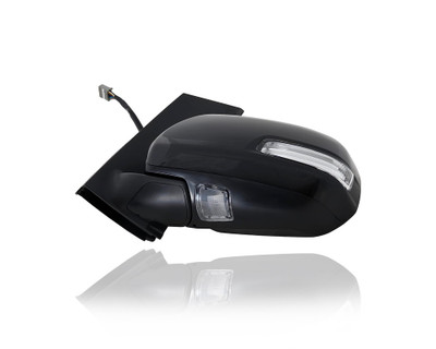 Door Mirror - Compatible/Replacement for '15-17 Toyota Sienna Limited - Powered, Heated With Signal Lamp/Blind Spot/Memory, Unpainted - Left Hand - Driver - 8794008122C1