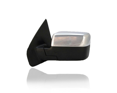 Door Mirror - Compatible/Replacement for '07-08 Ford F-150 - Powered, Heated With Signal/Memory, Without Puddle Lamp/Auto-Dim, Chrome - Left Hand - Driver - 8L3Z17683BA Door Mirror - Compatible/Replacement for '07-08 Ford F-150 - Powered, Heated With Signal/Memory, Without Puddle Lamp/Auto-Dim, Chrome - Left Hand - Driver - 8L3Z17683BA