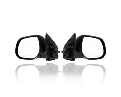 Door Mirror - Compatible/Replacement for '07-09 Mitsubishi Outlander - Powered, Heated, Manual-Folding, Unpainted - Pair, Left Driver + Right Passenger Set - 7632A080, 7632A079 Door Mirror - Compatible/Replacement for '07-09 Mitsubishi Outlander - Powered, Heated, Manual-Folding, Unpainted - Pair, Left Driver + Right Passenger Set - 7632A080, 7632A079
