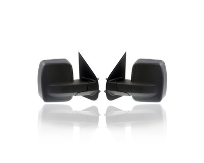 Door Mirror - Compatible/Replacement for '12-21 Nissan NV1500/2500/3500 S - Manual, Non-Extendable, Textured - Pair, Left Driver + Right Passenger Set - 963011PA6E, 963021PA6E Door Mirror - Compatible/Replacement for '12-21 Nissan NV1500/2500/3500 S - Manual, Non-Extendable, Textured - Pair, Left Driver + Right Passenger Set - 963011PA6E, 963021PA6E