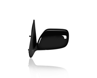 Door Mirror - Compatible/Replacement for '06-10 Suzuki Grand Vitara - Powered, Non-Heated With Glass/Cover, Black Unpainted - Left Hand - Driver - 8470265J10ZJ3