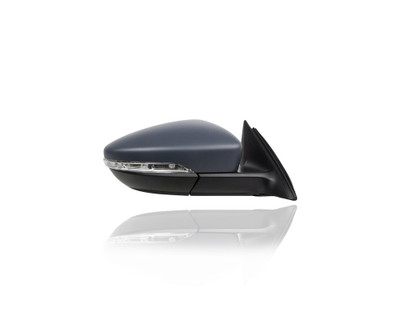 Door Mirror - Compatible/Replacement for '12-12 Volkswagen VW Passat - With Cover, Without Memory, Unpainted - Right Hand - Passenger - 561857508M9B9