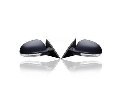 Door Mirror - Compatible/Replacement for '04-05 Volkswagen VW Passat - Powered, Heated Non-Folding With Signal/Cover, Unpainted - Pair, Set - 3B1857508AT01C, 3B1857507T01C Door Mirror - Compatible/Replacement for '04-05 Volkswagen VW Passat - Powered, Heated Non-Folding With Signal/Cover, Unpainted - Pair, Set - 3B1857508AT01C, 3B1857507T01C