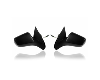 Door Mirror - Compatible/Replacement for '08-11 Ford Focus S - Manual, Textured - Pair, Left Driver + Right Passenger Set - 8S4Z17682AA, 8S4Z17683AA Door Mirror - Compatible/Replacement for '08-11 Ford Focus S - Manual, Textured - Pair, Left Driver + Right Passenger Set - 8S4Z17682AA, 8S4Z17683AA