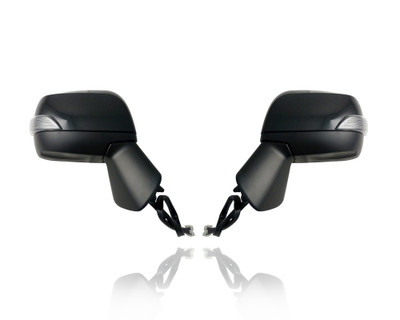Door Mirror - Compatible/Replacement for '13-14 Subaru XV Crosstrek/Hybrid - Powered, Heated With Signal Lamp, Unpainted - Pair, Left Driver + Right Passenger Set - 91036FJ160, 91036FJ170 Door Mirror - Compatible/Replacement for '13-14 Subaru XV Crosstrek/Hybrid - Powered, Heated With Signal Lamp, Unpainted - Pair, Left Driver + Right Passenger Set - 91036FJ160, 91036FJ170