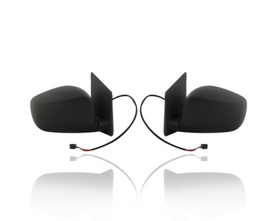 Door Mirror - Compatible/Replacement for '08-10 Dodge Grand Caravan, 08-10 Chrysler Town & Country Touring - Powered, Heated, Unpainted Black - Pair, Set - 1AB781W1AA, 1AB811X8AA Door Mirror - Compatible/Replacement for '08-10 Dodge Grand Caravan, 08-10 Chrysler Town & Country Touring - Powered, Heated, Unpainted Black - Pair, Set - 1AB781W1AA, 1AB811X8AA