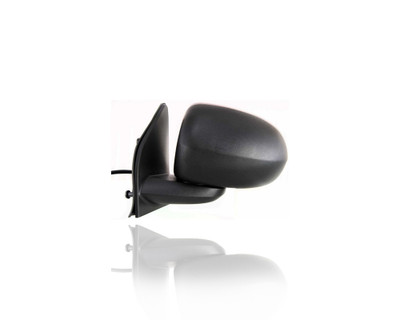 Door Mirror - Compatible/Replacement for '07-13 Jeep Compass - Powered, Heated, Round Type Textured - Left Hand - Driver - 5115047AM