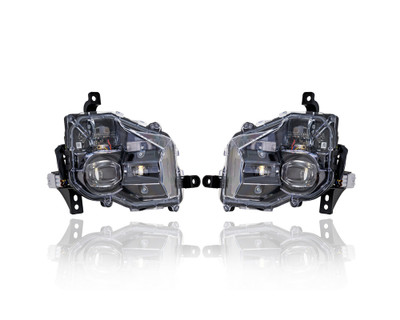 Fog Light Assembly - Compatible/Replacement for '19-23 Lexus UX200/250h/300e - Pair, Left Driver + Right Passenger Set - 8121076020, 8122076020 Fog Light Assembly - Compatible/Replacement for '19-23 Lexus UX200/250h/300e - Pair, Left Driver + Right Passenger Set - 8121076020, 8122076020