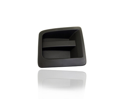 Fog Light Cover - Compatible/Replacement for '14-15 GMC Sierra 1500 - Without Hole, Textured Black - Right Hand - Passenger - 22902319