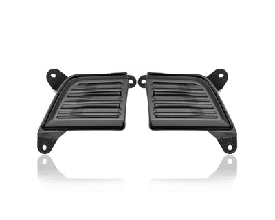 Fog Light Cover - Compatible/Replacement for '19-22 Chevrolet Silverado 1500 - Without Hole - Pair, Left Driver + Right Passenger Set - 84219060, 84219061 Fog Light Cover - Compatible/Replacement for '19-22 Chevrolet Silverado 1500 - Without Hole - Pair, Left Driver + Right Passenger Set - 84219060, 84219061