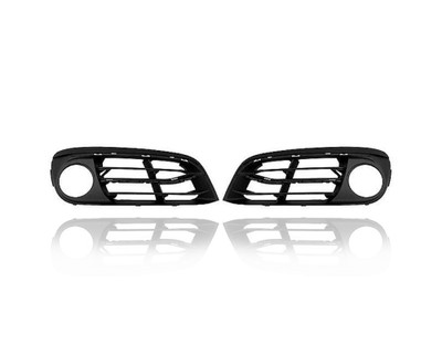 Fog Light Cover - Compatible/Replacement for '14-16 BMW 5-Series Sedan, 14-16 Hybrid Modern/Luxury Without M-Package - Front Bumper Grille, Textured Black - Pair, Set - 51117331732, 51117331731 Fog Light Cover - Compatible/Replacement for '14-16 BMW 5-Series Sedan, 14-16 Hybrid Modern/Luxury Without M-Package - Front Bumper Grille, Textured Black - Pair, Set - 51117331732, 51117331731