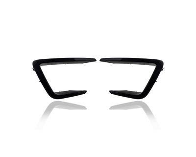 Fog Light Cover - Compatible/Replacement for '19-21 Ford Expedition - Front Outer Grille, Black - Pair, Left Driver + Right Passenger Set - KL1Z15A245AA, KL1Z15A245AB Fog Light Cover - Compatible/Replacement for '19-21 Ford Expedition - Front Outer Grille, Black - Pair, Left Driver + Right Passenger Set - KL1Z15A245AA, KL1Z15A245AB